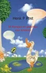 Omslag van 50 versjes, rijmpjes en gedichten voor kinderen
