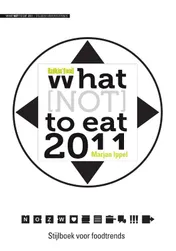Omslag van What (not) to eat 2011
