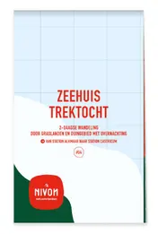 Omslag van Zeehuis Trektocht