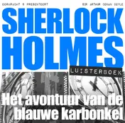 Omslag van Sherlock Holmes Het avontuur van de blauwe karbonkel