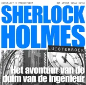 Omslag van Sherlock Holmes Het avontuur van de duim van de ingenieur