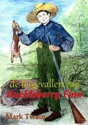Omslag van De lotgevallen van Huckleberry Finn
