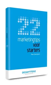 Omslag van 22 marketingtips voor starters