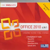 Omslag van Snelgids Office 2010 4 in 1