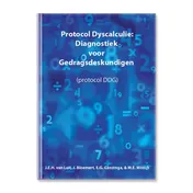Omslag van Protocol dyscalculie: diagnostiek voor gedragsdeskundigen
