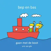 Omslag van Bep en Bas gaan met de boot