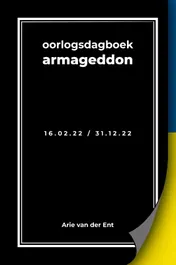 Omslag van oorlogsdagboek armageddon