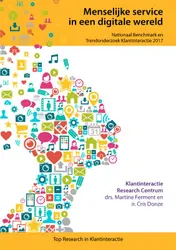 Omslag van Menselijke service in een digitale wereld