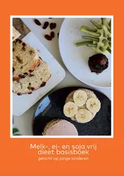 Omslag van Melk, ei en soja vrij dieet basisboek