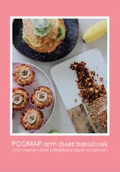 Omslag van FODMAP arm dieet basisboek