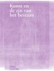 Omslag van Kunst en de zin van het bestaan