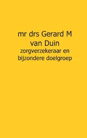 Omslag van De zorgverzekeraar