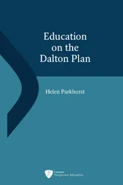 Omslag van Education on The Dalton Plan
