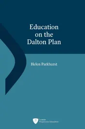 Omslag van Education on The Dalton Plan
