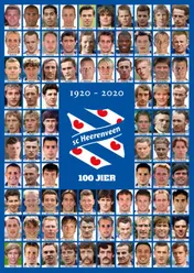 Omslag van 100 jaar SC Heerenveen