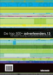 Omslag van De top 500+ adverteerders. 13