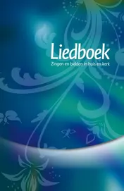 Omslag van Liedboek blauw/groen