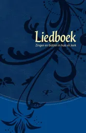 Omslag van Liedboek - blauw kunstleer