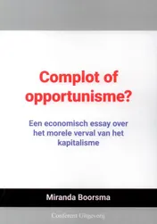 Omslag van Complot of opportunisme?