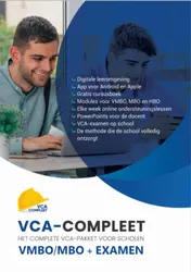 Omslag van VCA compleet VMBO/MBO met VCA-examen