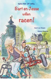 Omslag van Bart en Jesse willen racen!