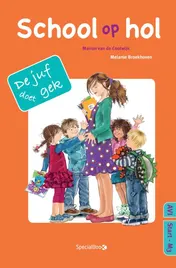 Omslag van De juf doet gek