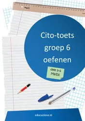 Omslag van Cito-toets Oefenen Groep 6 M6 en E6