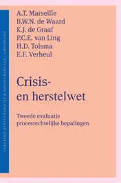 Omslag van Crisis en herstelwet