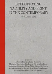Omslag van Effectuating tactility and print in the contemporary