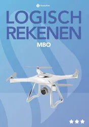 Omslag van Logisch Rekenen - MBO leerwerkboek niveau 3***