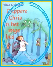Omslag van Dappere Chris in het enge bos
