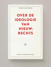 Omslag van Over de ideologie van nieuw-rechts