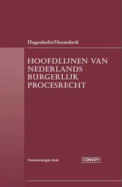 Omslag van Hoofdlijnen van Nederlands Burgerlijk Procesrecht