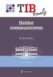Omslag van Helder communiceren