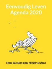 Omslag van Eenvoudig leven agenda 2020