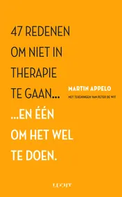 Omslag van 47 redenen om niet in therapie te gaan