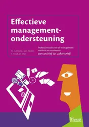 Omslag van Effectieve managementondersteuning