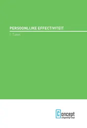 Omslag van Persoonlijke effectiviteit