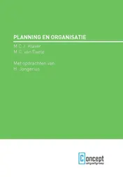 Omslag van Planning en organisatie