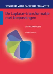 Omslag van De Laplace-transformatie met toepassingen uitwerkingenboek