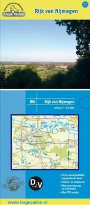 Omslag van Topografische wandelkaart Rijk van Nijmegen