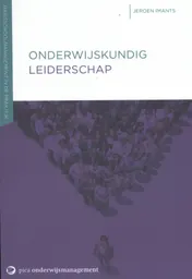 Omslag van Onderwijskundig leiderschap