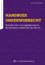 Omslag van Handboek onderwijsrecht