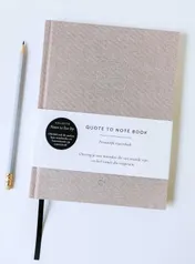 Omslag van Quote To Note Book