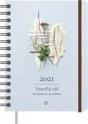 Omslag van Essencio Agenda 2021 groot (Vrolijk Agenda)
