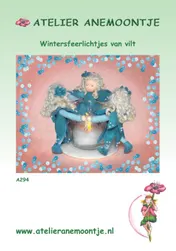 Omslag van Wintersfeerlichtjes van vilt