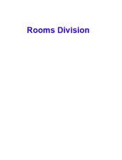 Omslag van Rooms division