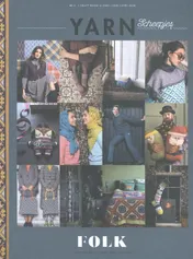 Omslag van Scheepjes YARN Bookazine FOLK UK