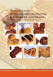 Omslag van Productgroep gistdeegspecialiteiten en sierwerk gistdegen