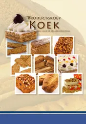 Omslag van Productgroep koek